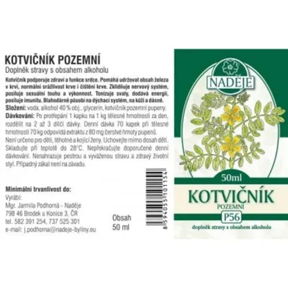 Kotvičník pozemní z pupenů 5 x 50 ml