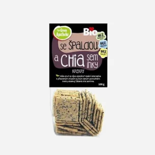 Krekry špaldové s chia BIO 6 x 100 g