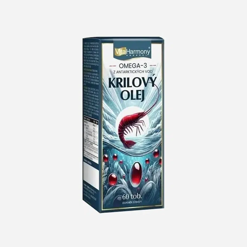 Krilový olej 1200 mg (Omega 3) 6 x 60 tablet