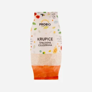 Krupice špaldová celozrnná BIO 6 x 400 g