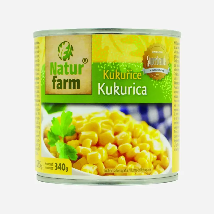 Kukuřice ve slaném nálevu 6 x 340 g