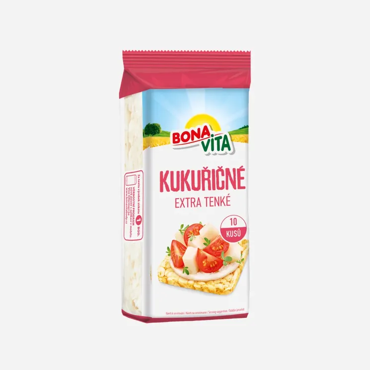Kukuřičné chlebíčky extra tenké 6 x 80 g