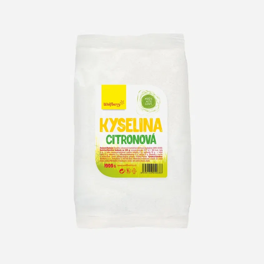 Kyselina citronová 6 x 1000 g