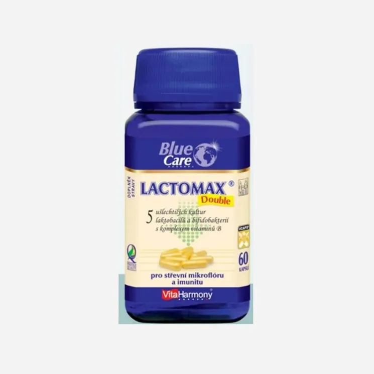 Lactomax® Double - laktobacily 4 mld.+ komplex vit. B