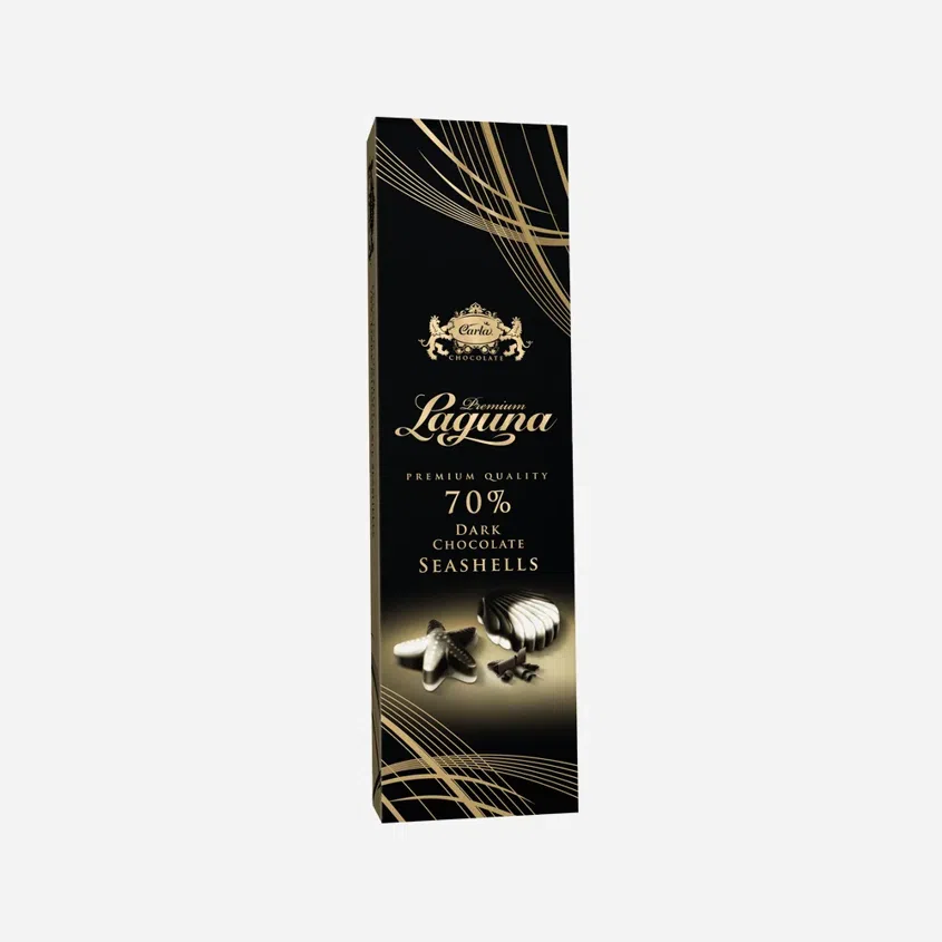 LAGUNA Premium hořká s bílou čokoládou 6 x 50 g
