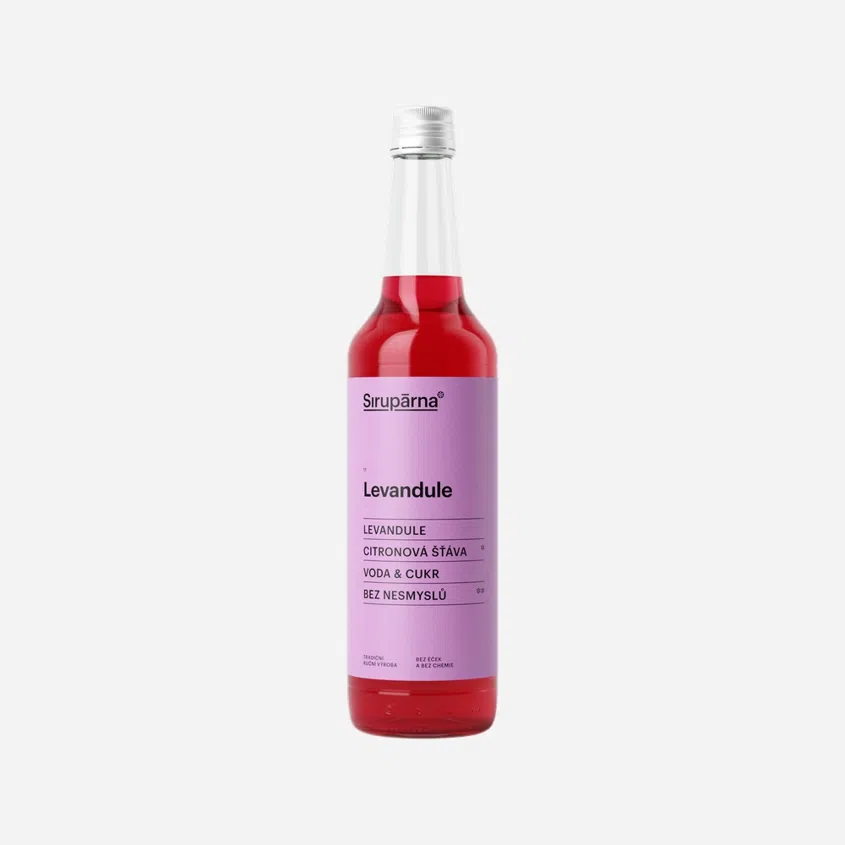 Levandulový sirup