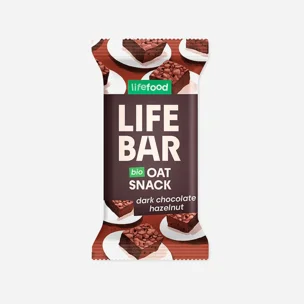 Lifebar Oat snack brownie BIO 12 x 40 g