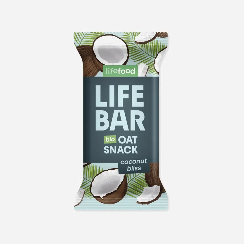 Lifebar Oat snack kokosový BIO