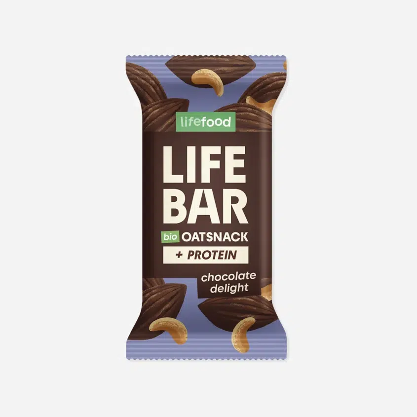 Lifebar Oat snack protein čokoládový BIO