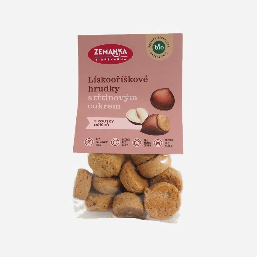 Lískooříškové hrudky BIO