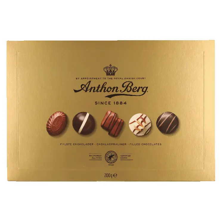 Luxusní bonboniéra Luxury Gold 6 x 200 g