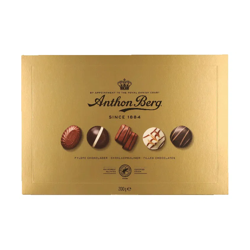 Luxusní bonboniéra Luxury Gold 6 x 200 g