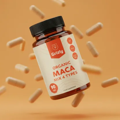 Maca 4 druhy BIO 6 x 90 kapslí