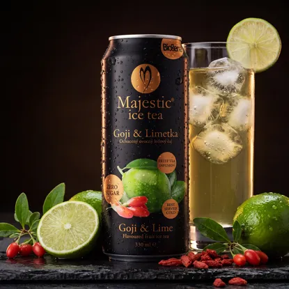 Majestic ice tea goji & limetka