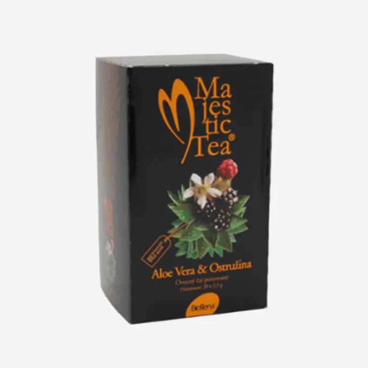Majestic Tea Aloe Vera & Ostružina 6 x 50 g