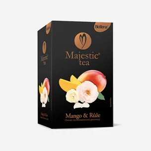 Majestic Tea Mango a růže 6 x 20 sáčků