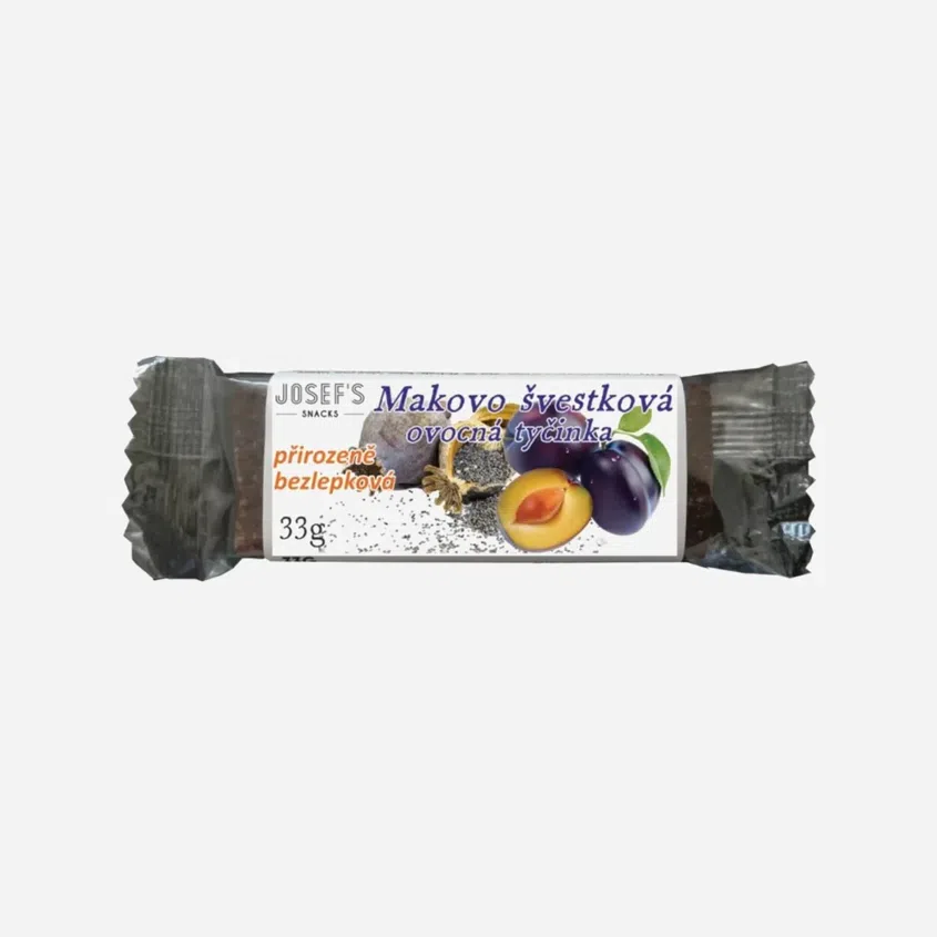 Makovo švestková bez lepku 12 x 33 g