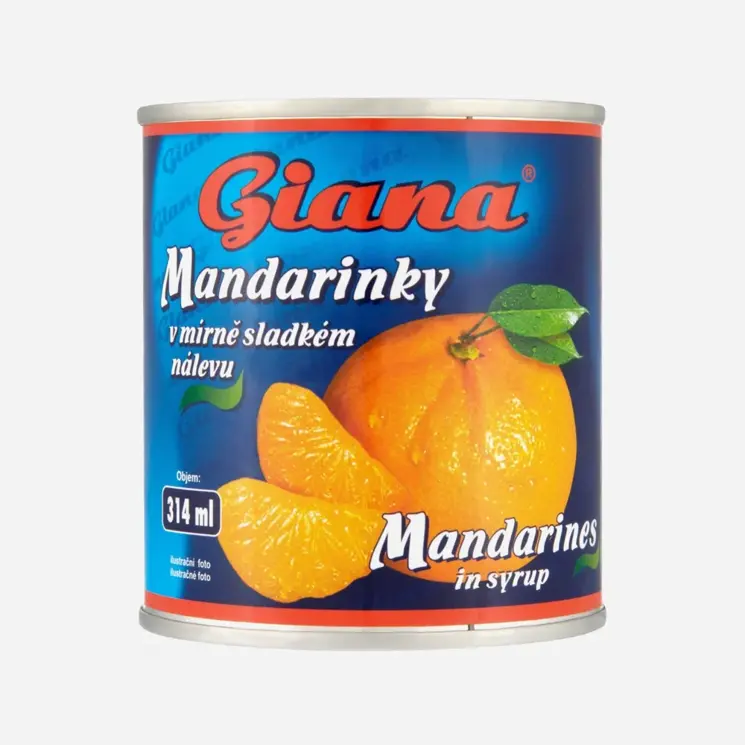 Mandarinka 6 x 314 ml