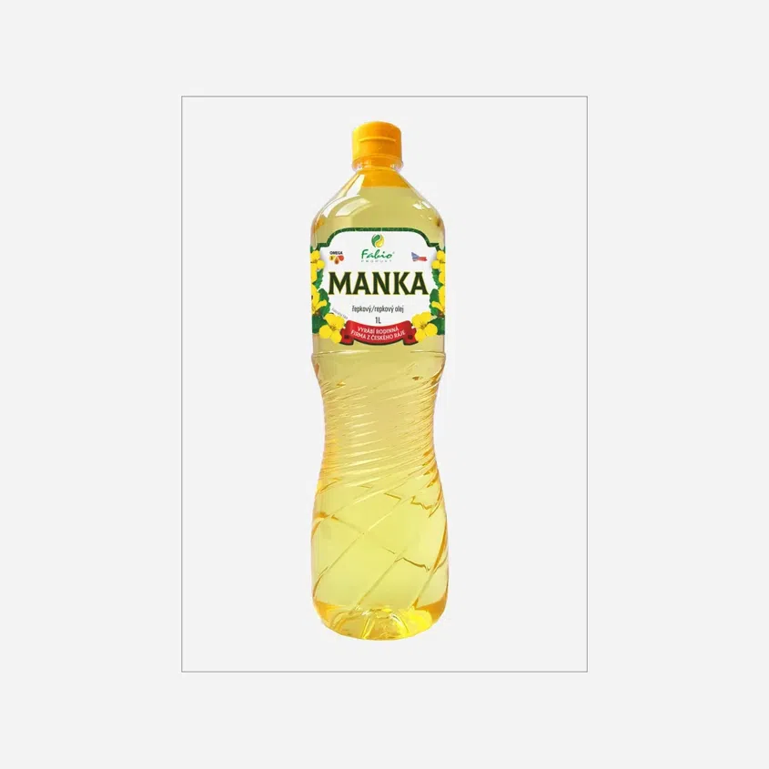 Manka Řepkový olej 12 x 1000 ml