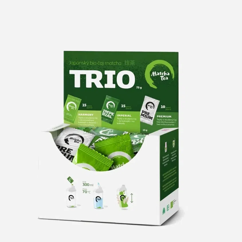 Matcha Tea Trio BIO 6 x 70 g