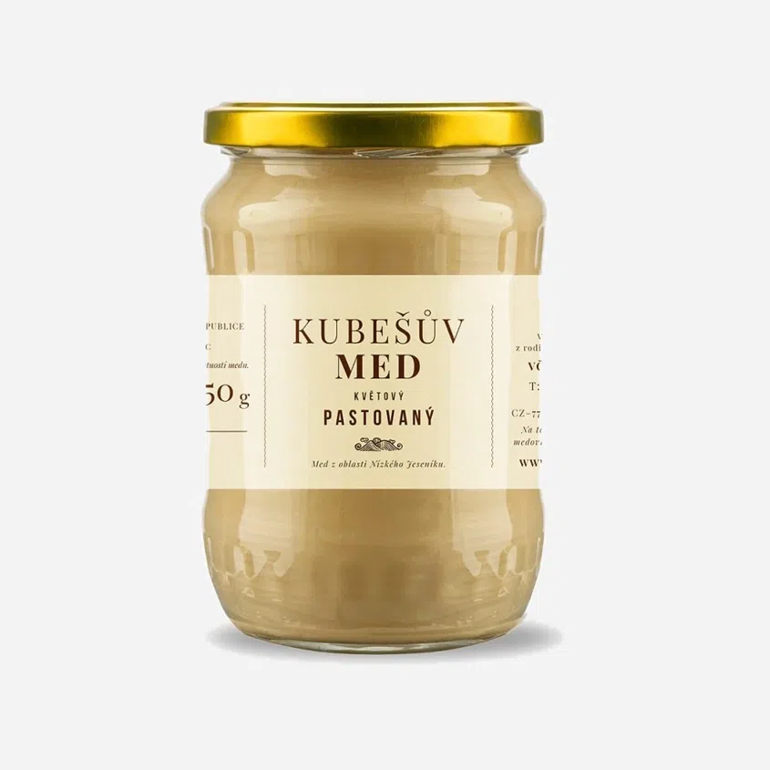 Med květový - pastovaný (šlehaný) 6 x 750 g