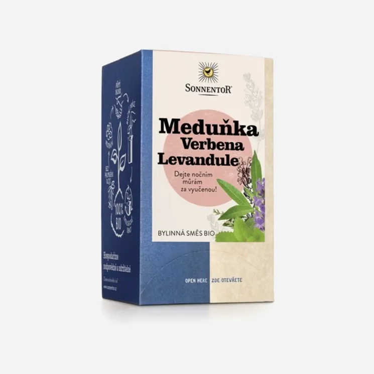 Meduňka Verbena Levandule bio 23,4g
