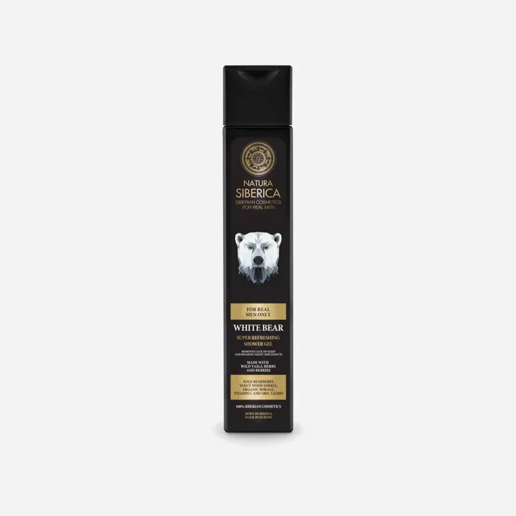 MEN Super osvěžující sprchový gel - Lední medvěd 6 x 250 ml
