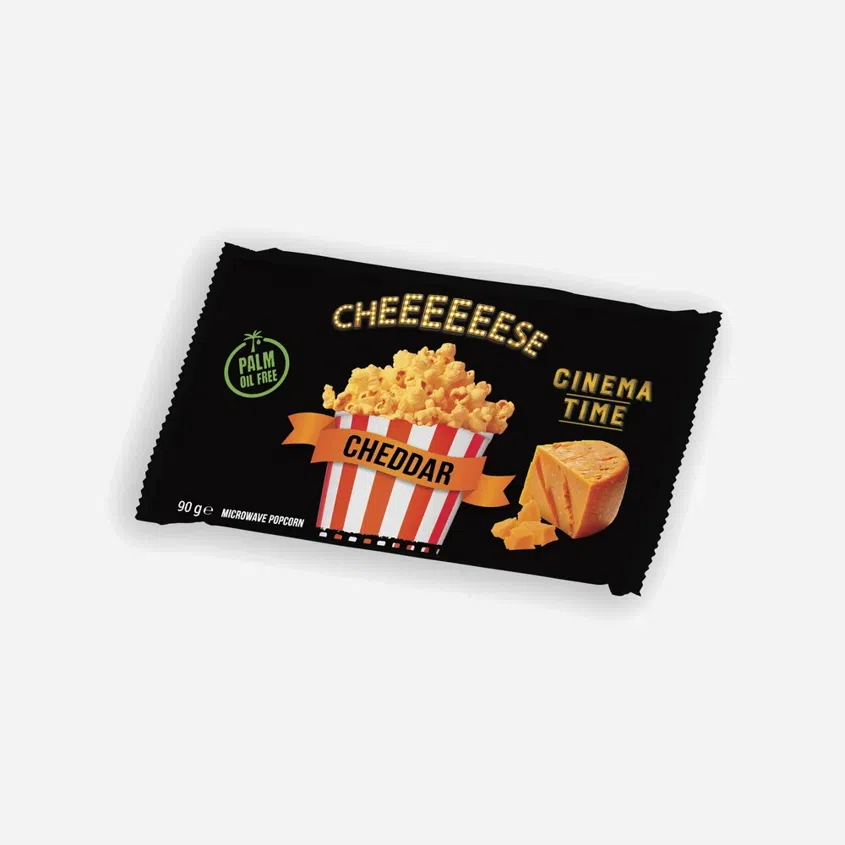 Mikrovlnný popcorn Premium Cheeese