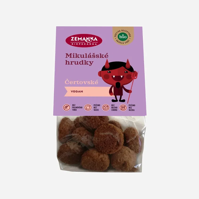 Mikulášské sušenky od čerta BIO