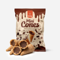 Mini kornoutky s mléčnou čokoládou