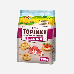 Mini topinky slanina 6 x 150 g