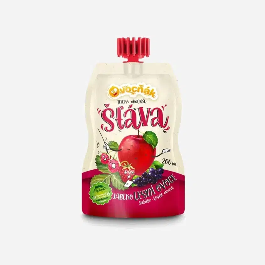 Mošt jablko - lesní ovoce