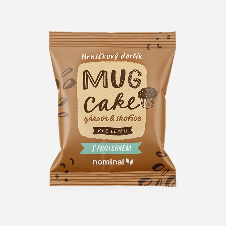 Mug Cake zázvor a skořice s proteinem