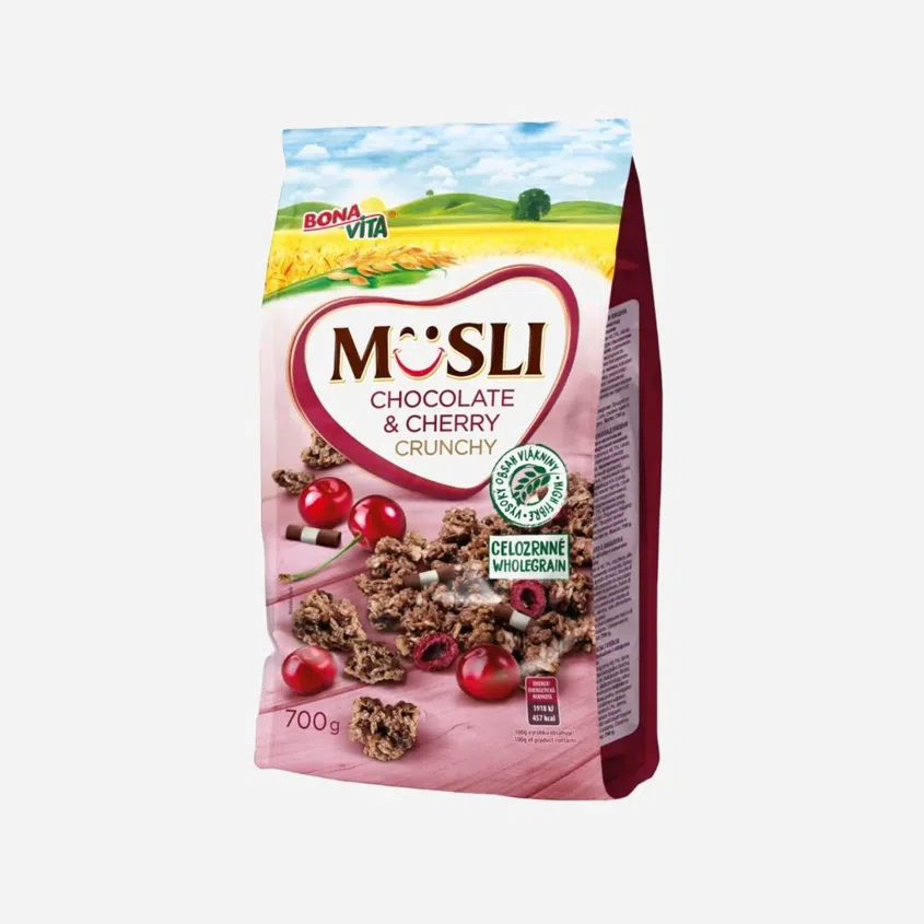 Müsli chocolate a cherry 6 x 700 g