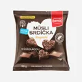Müsli srdíčka s čokoládou