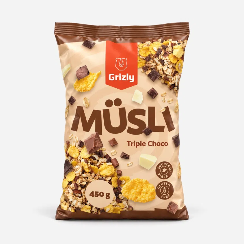 Müsli sypané triple čokoláda