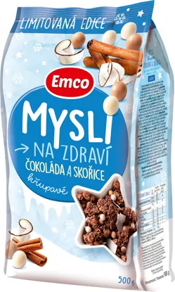 Mysli čokoláda a skořice limitovaná edice