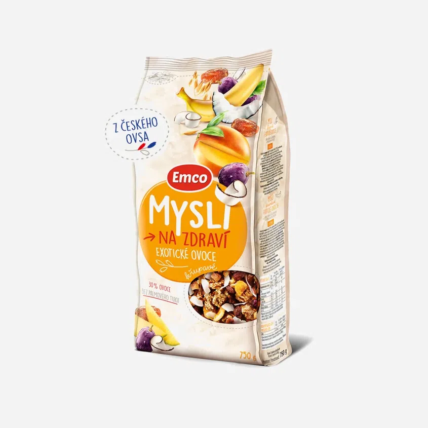 Mysli křupavé - Exotické ovoce 6 x 750 g