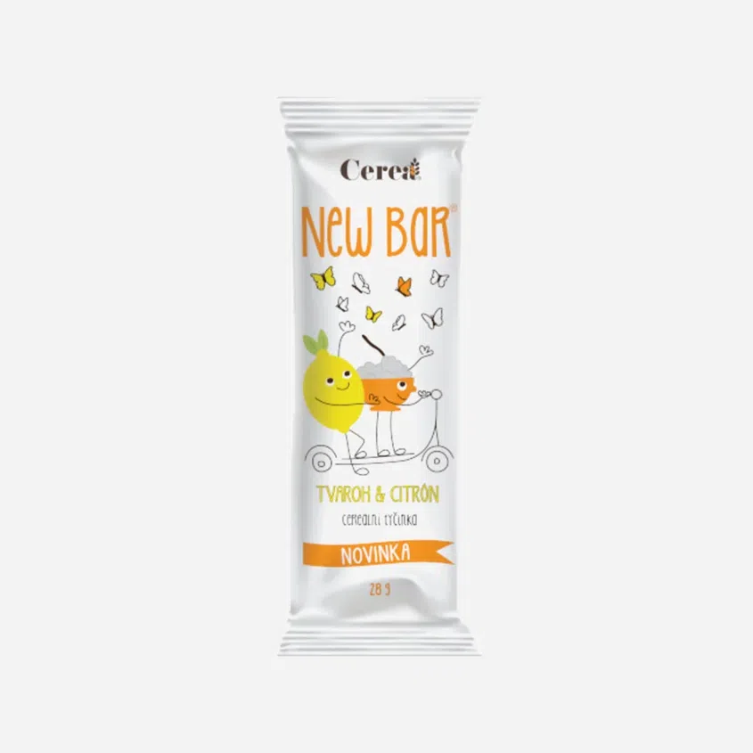 New bar tvaroh a citron 28 g 12 x 33 g
