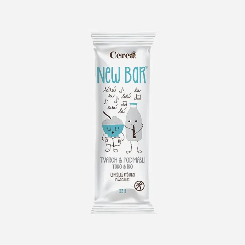 New bar tvaroh a podmáslí 12 x 33 g