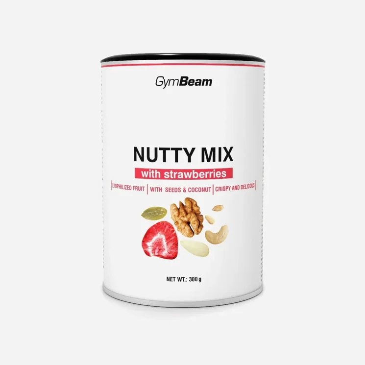 Nutty Mix s jahodami