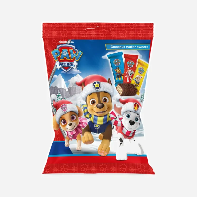 Oplatky PAW PATROL Wafer sweets with cookie filling
