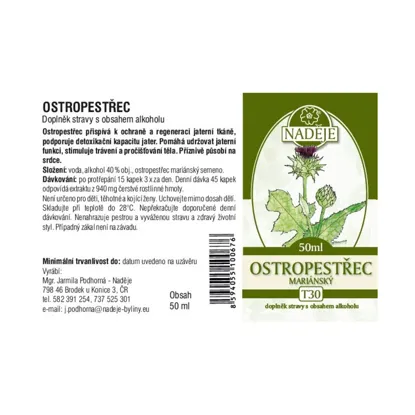 Ostropestřec