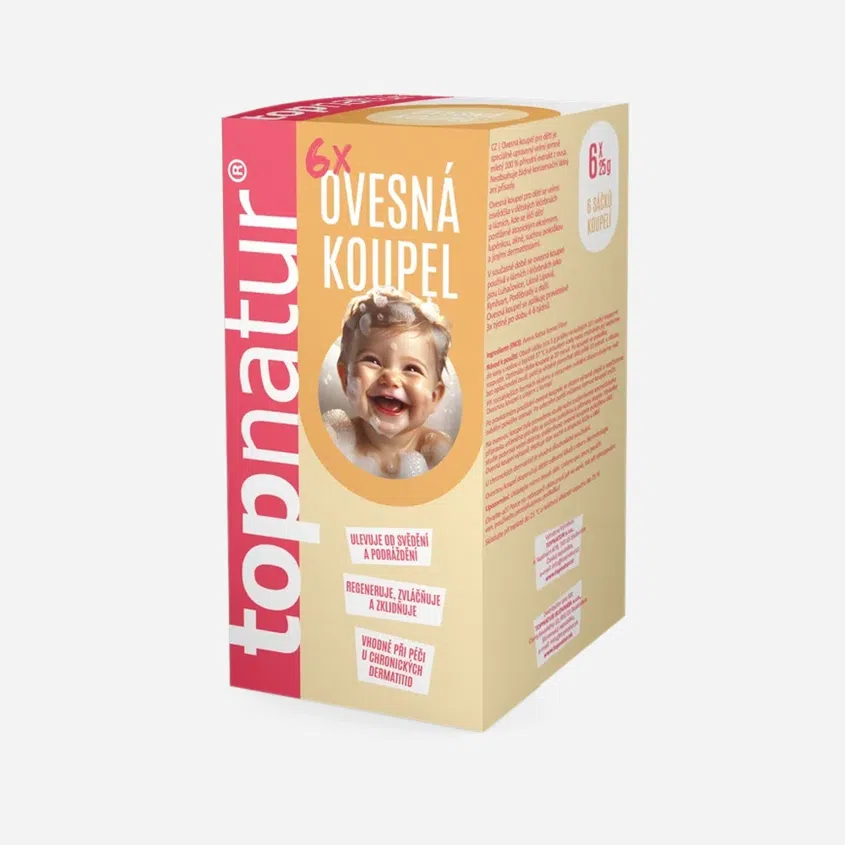 Ovesná koupel pro děti 6 x 25 g