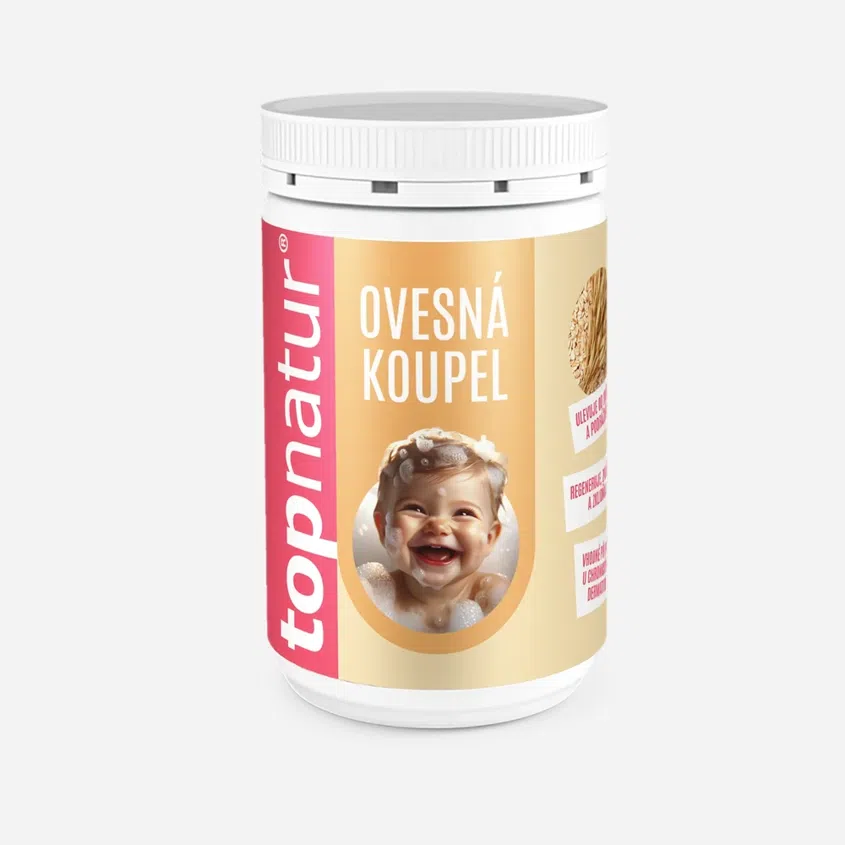 Ovesná koupel pro děti