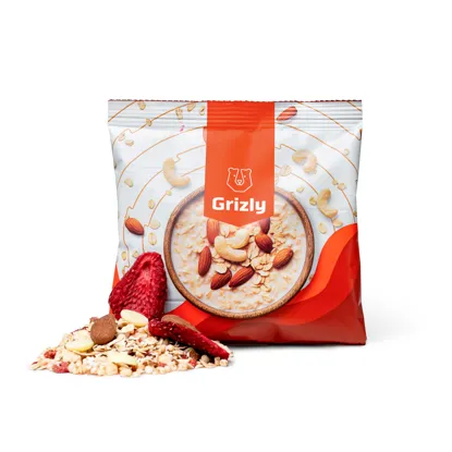 Ovesné kaše bílá čokoláda & jahoda 6 x 600 g