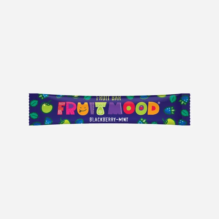 Ovocná tyčinka Fruit Mood ostružina a máta 12 x 20 g