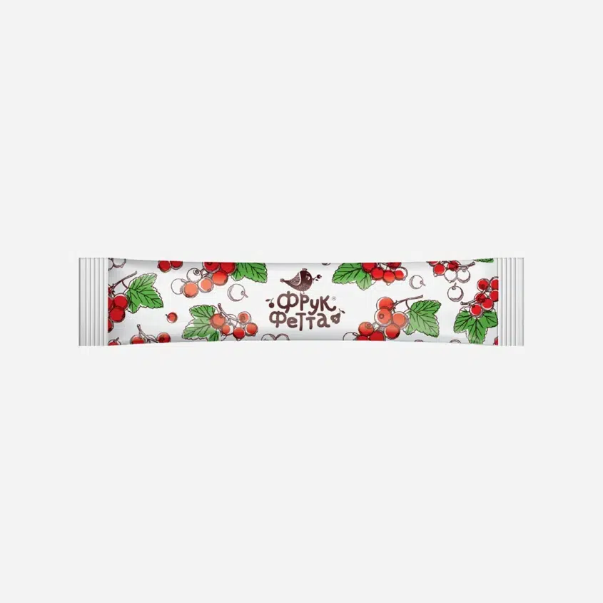 Ovocná tyčinka FrukFetta červený rybíz 12 x 20 g