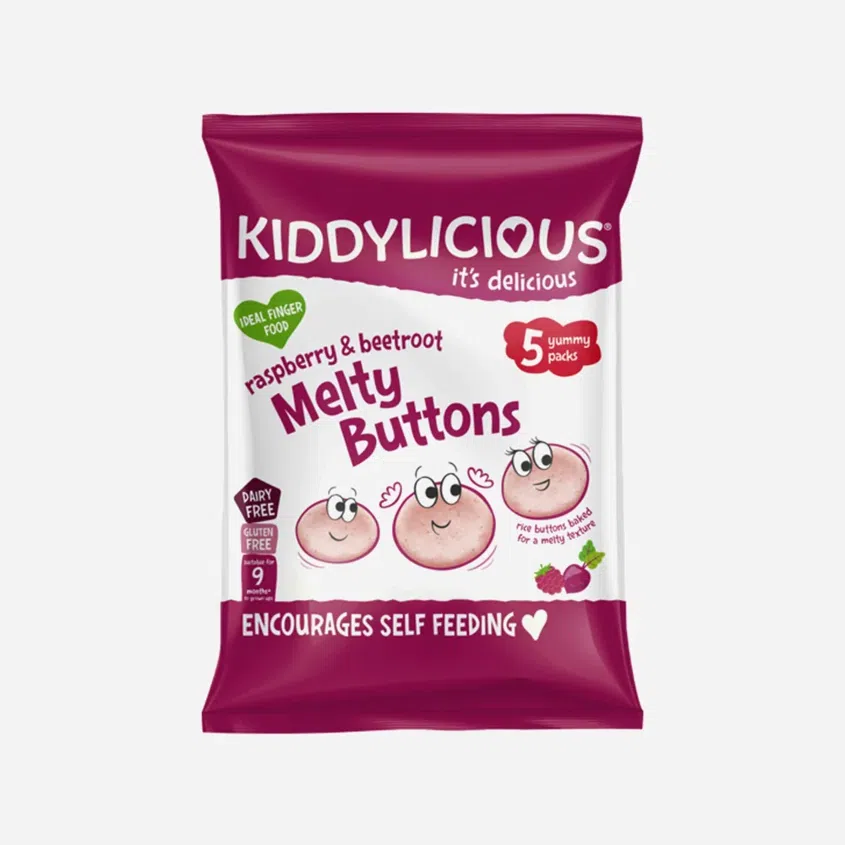 Ovocno-zeleninové knoflíčky malina s řepou (5x6g) multipack 6 x 30 g