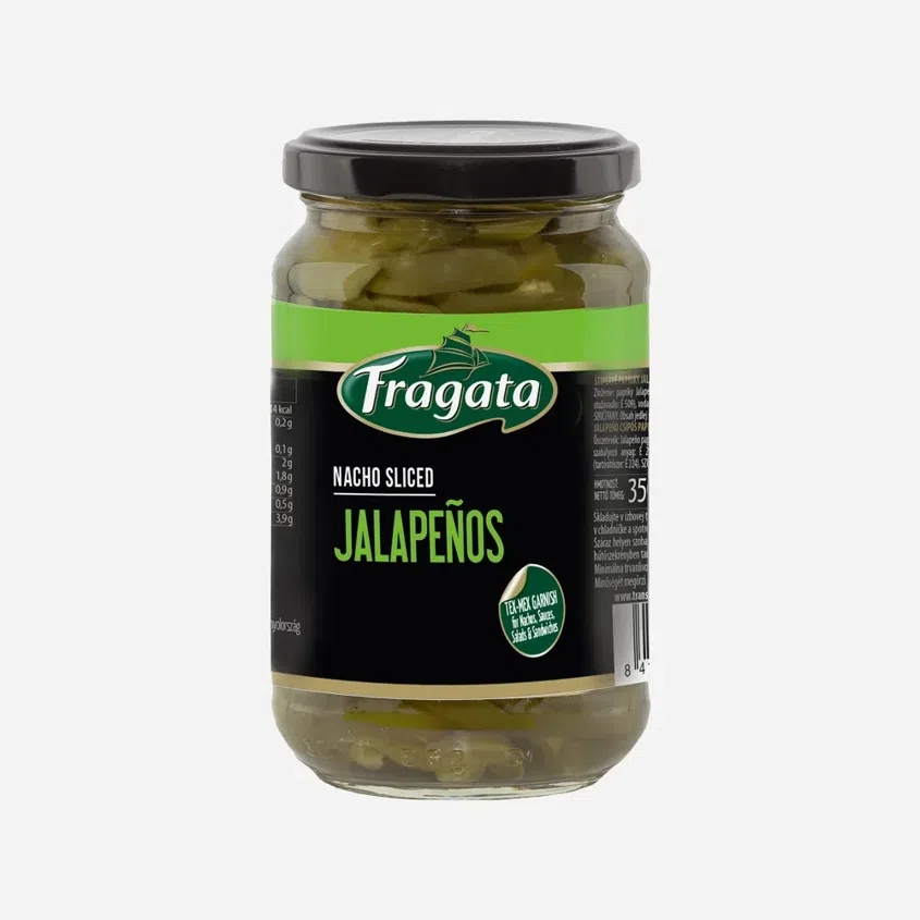 Pálivé papričky Jalapeno krájené 6 x 350 g